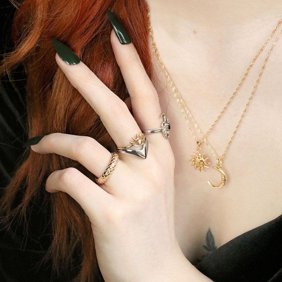All Seeing Eye Ring - Silver - Image 3