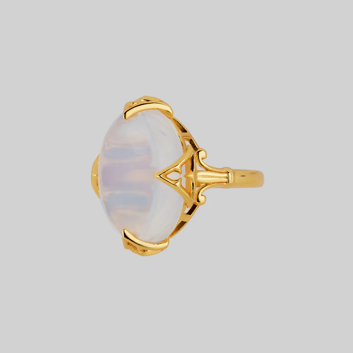 CIRCINUS. Gothic Galaxy Ring - Gold - Image 3