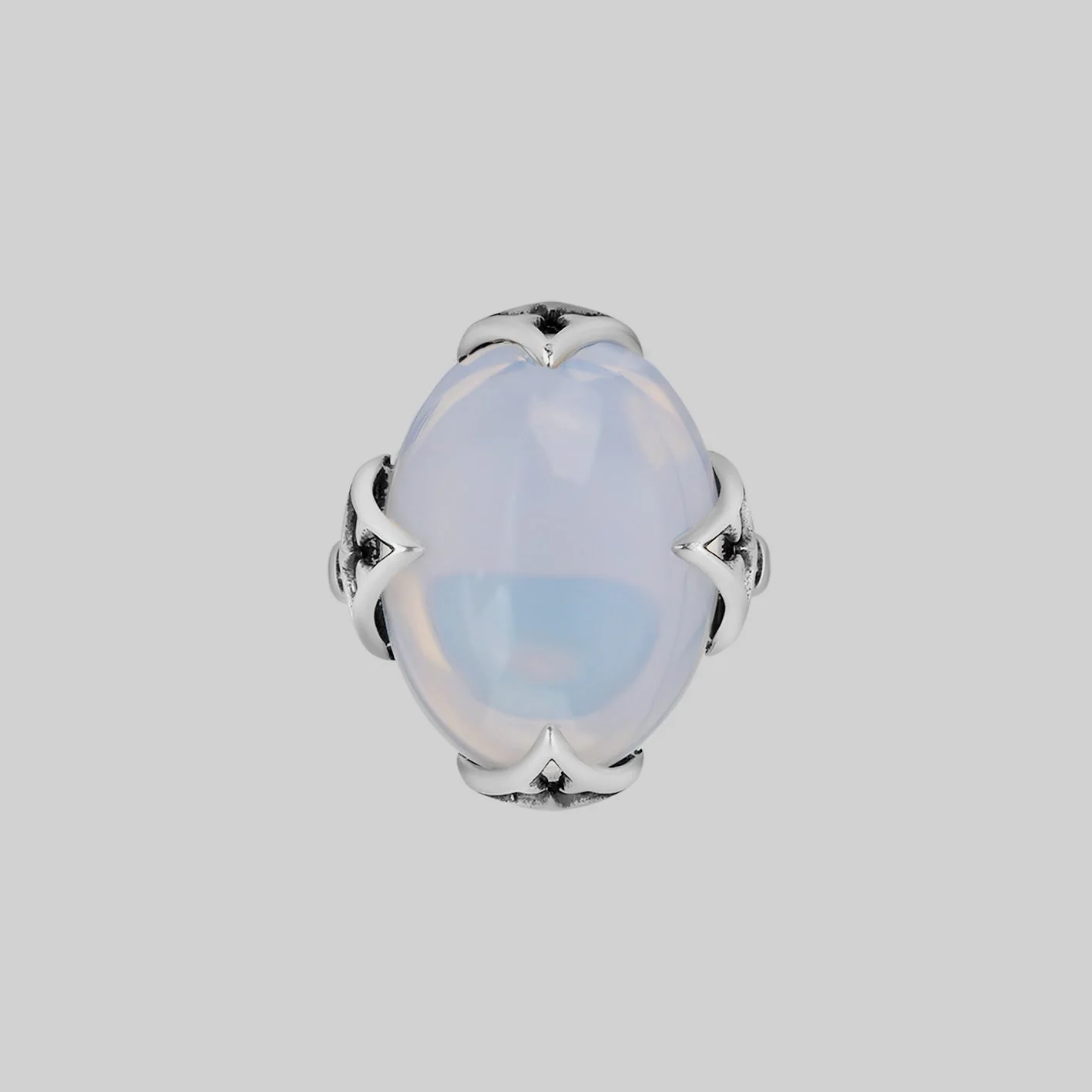 CIRCINUS. Gothic Galaxy Ring - Silver - Image 2