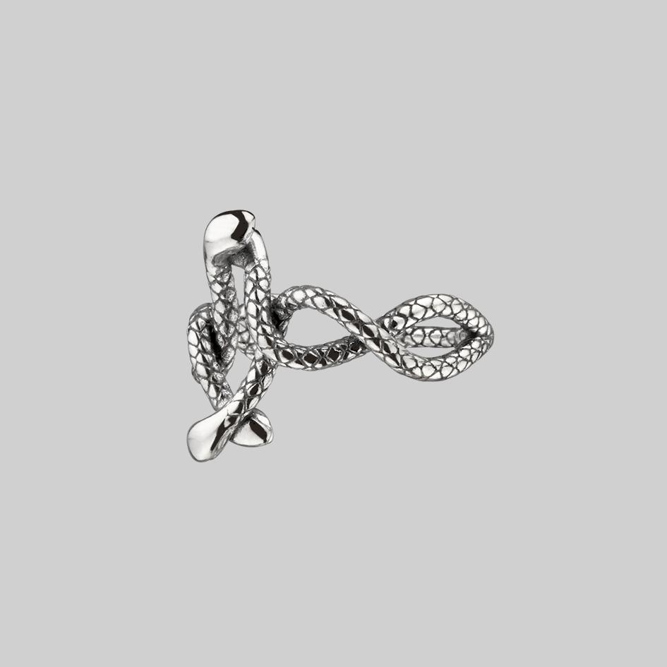 DECEIPT. Four Headed Snake Ring - Silver - Image 2