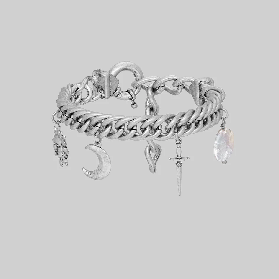 IRAE. Amulet Charm Bracelet - Silver - Image 2