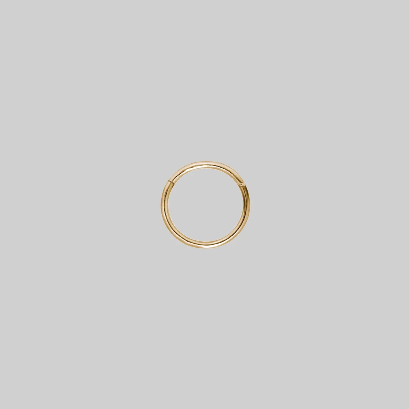 LARA. Gold Titanium Clicker Ring - Image 10