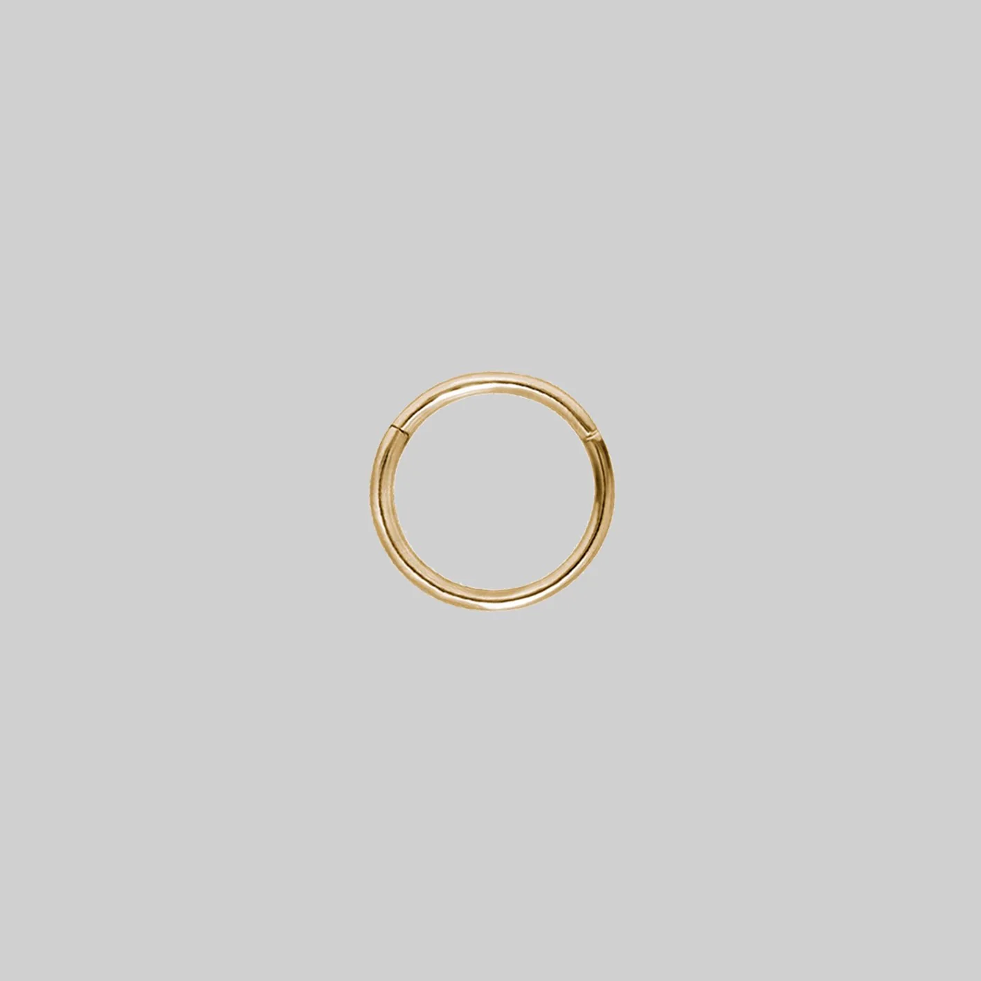 LARA. Gold Titanium Clicker Ring - Image 13