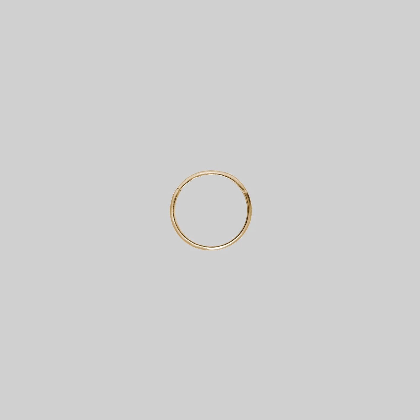 LARA. Gold Titanium Clicker Ring - Image 6