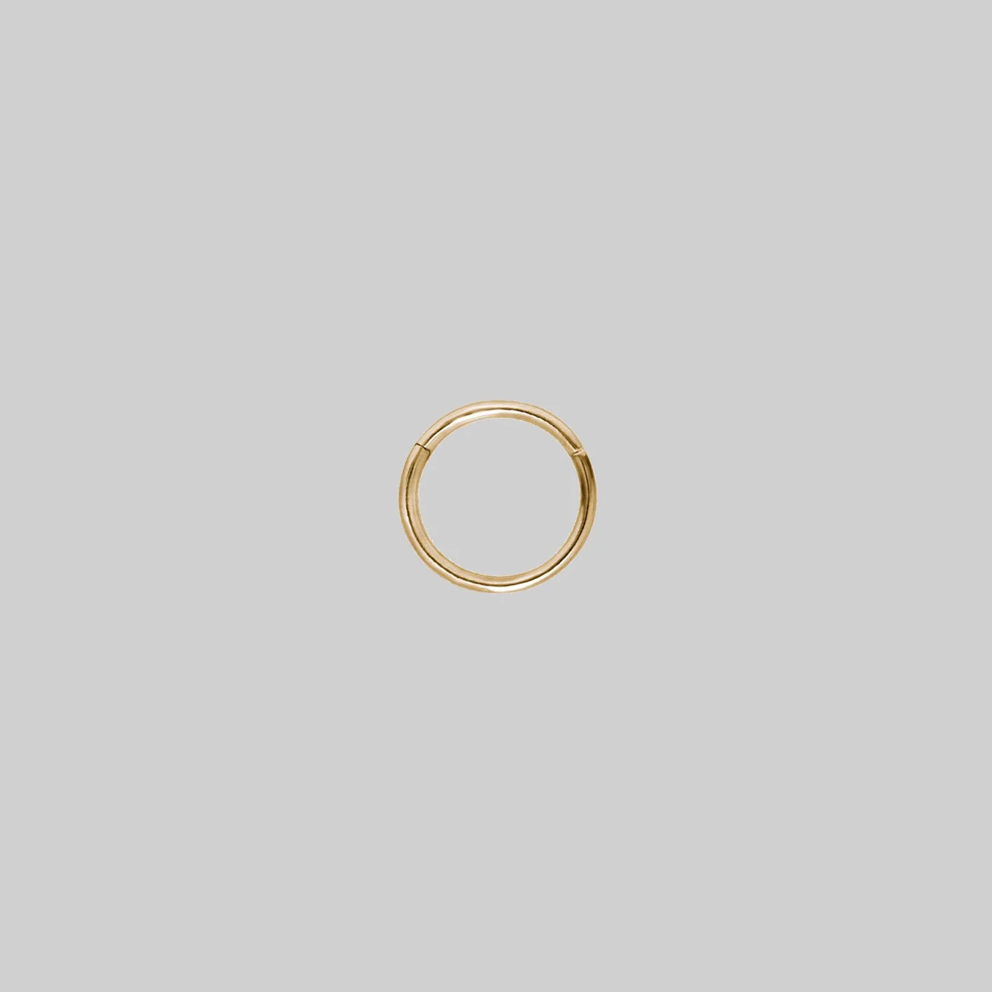 LARA. Gold Titanium Clicker Ring - Image 8