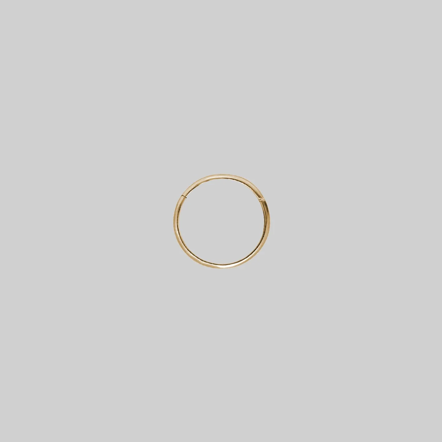 LARA. Gold Titanium Clicker Ring - Image 9