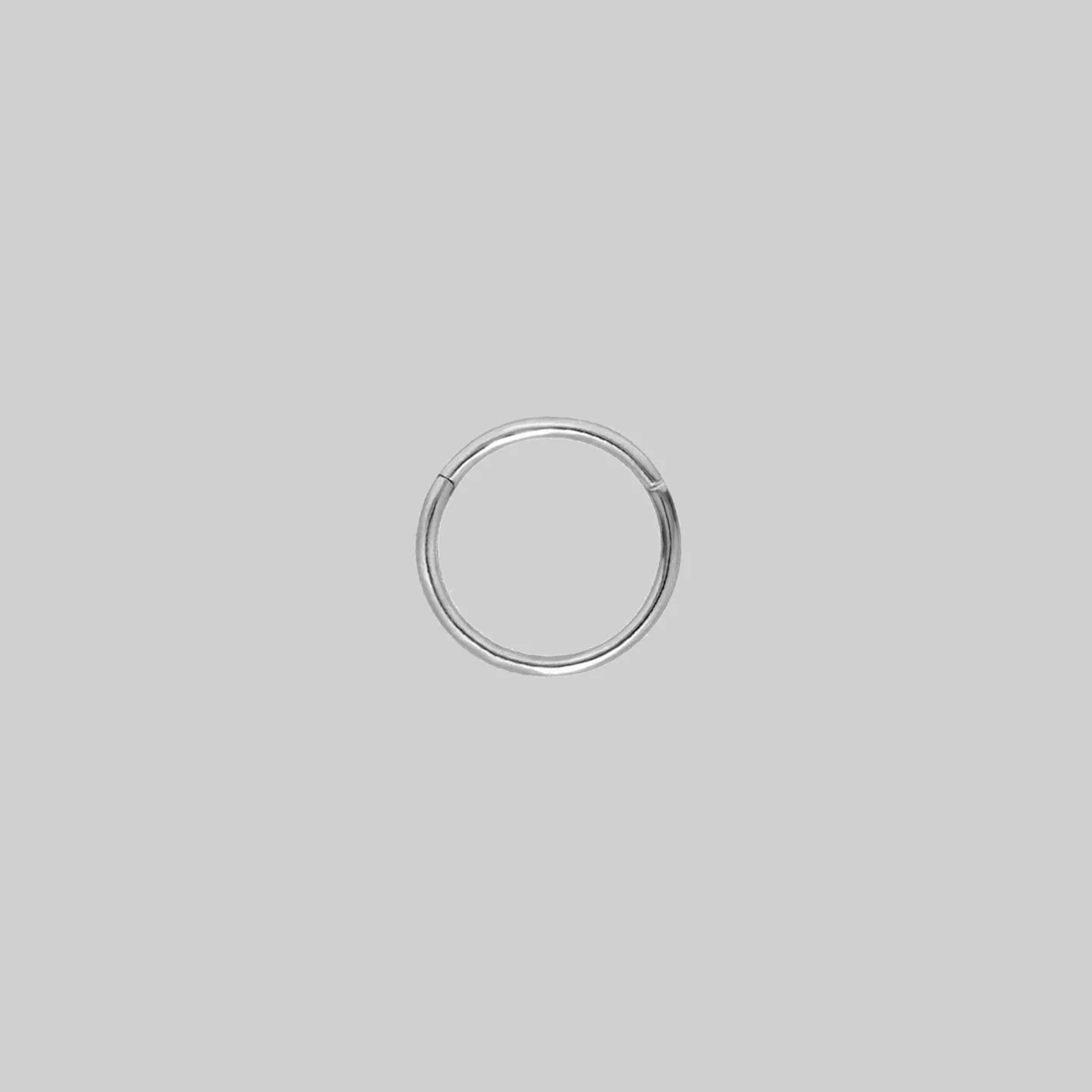 MIA. Silver Titanium Clicker Ring - Image 13