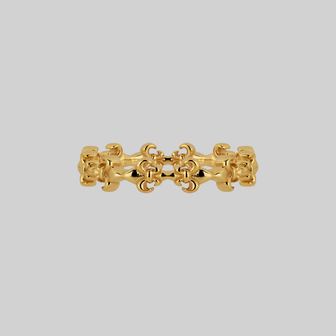 MUTINY. Medieval Band Ring - Gold - Image 2