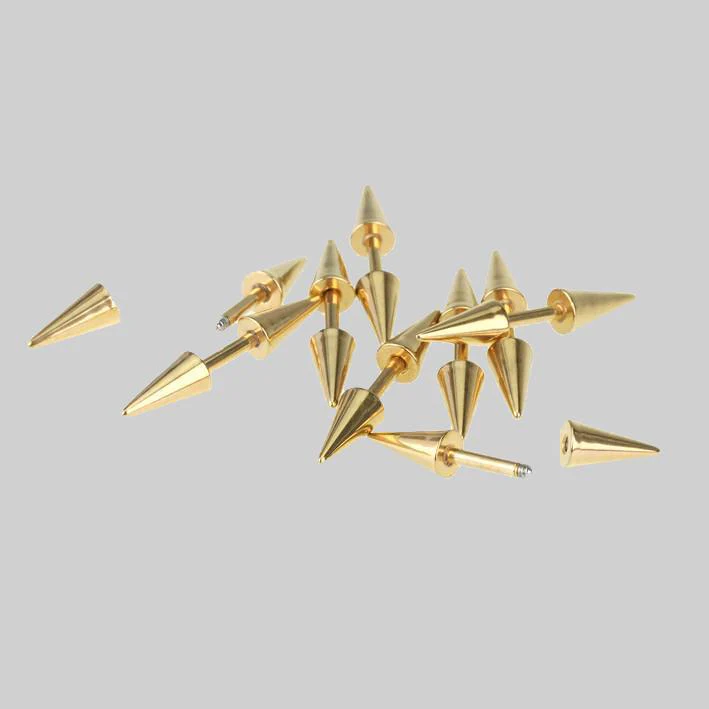 PHOENIX. Gold Hair Spikes - Image 3