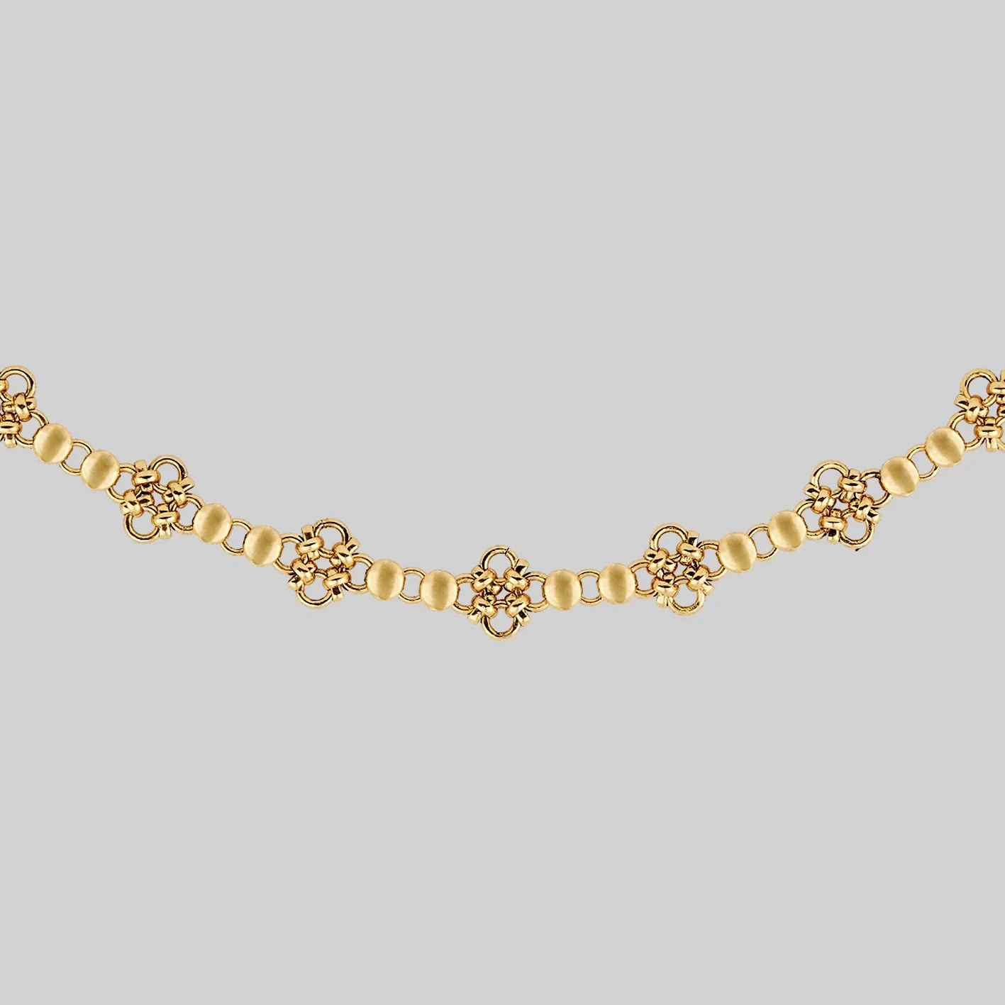RUBIOUS. Chainmail Collar - Gold - Image 2