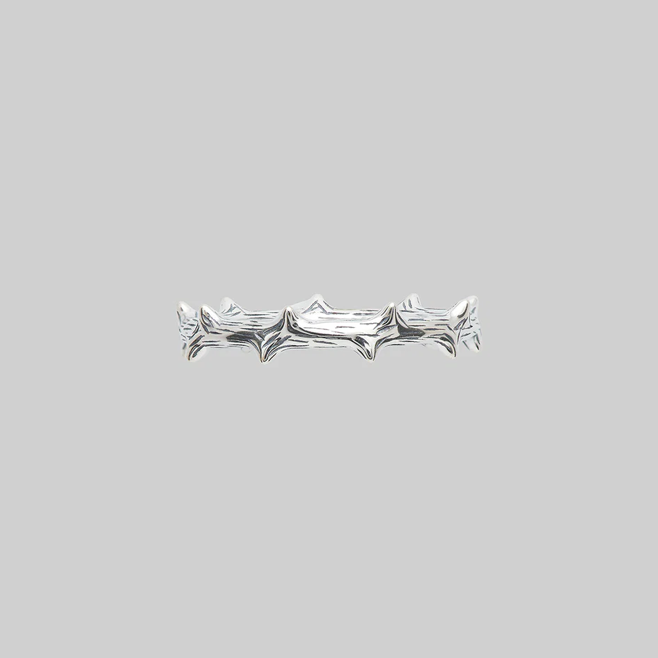 TAUNT. Thorn Stacking Ring - Silver