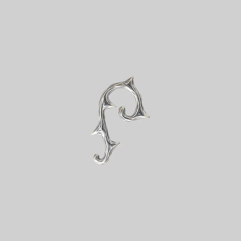 TAUNT. Thorn Stud Earring - Silver - Image 3