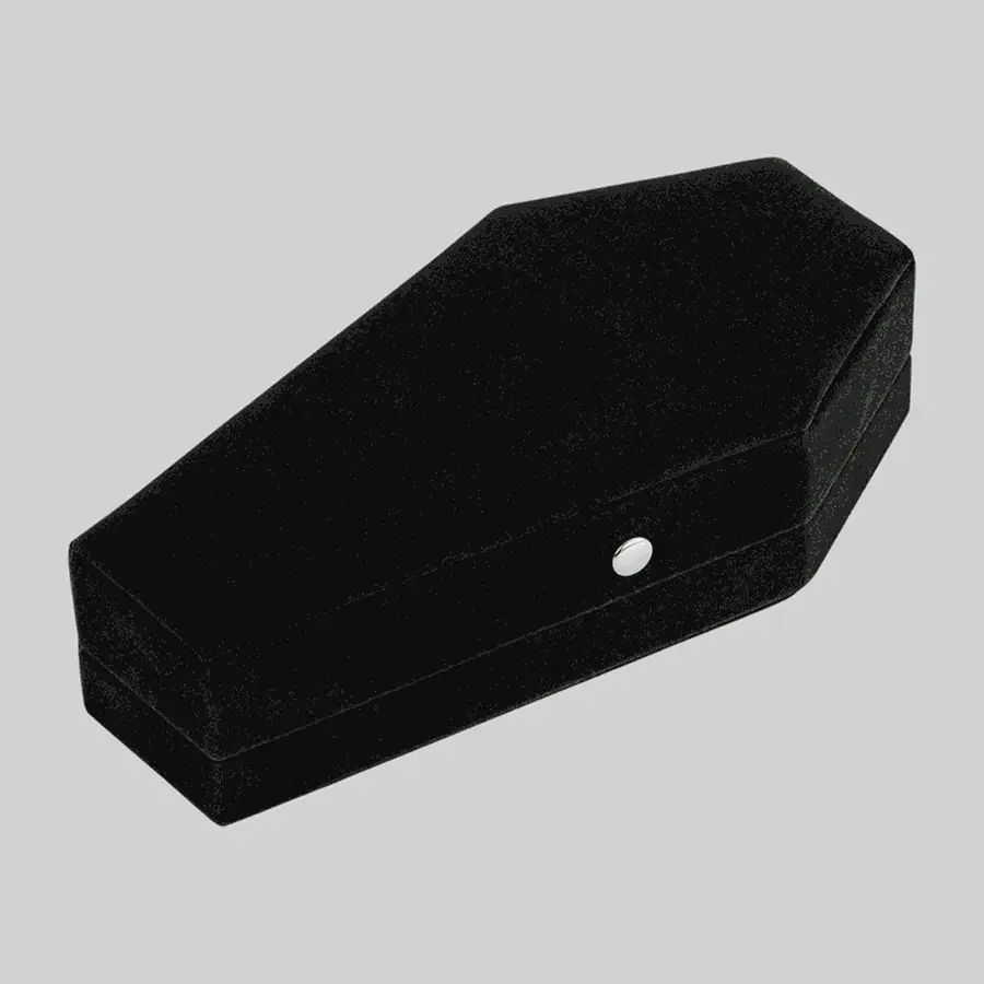 The Black Velvet Coffin Ring Case - Image 6