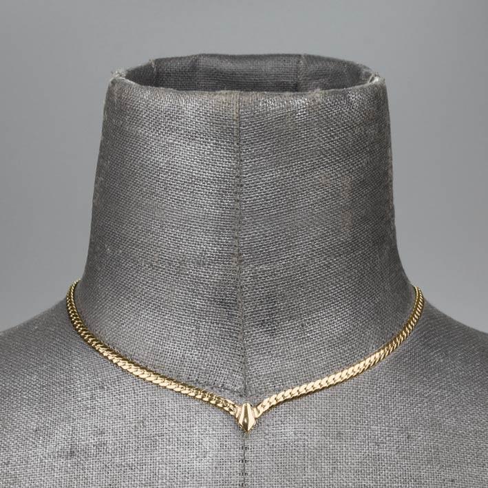 The Chevron Collar - Gold - Image 3