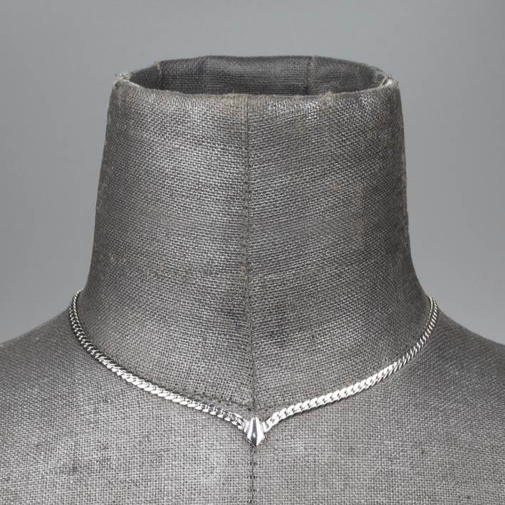 The Chevron Collar - Silver - Image 3