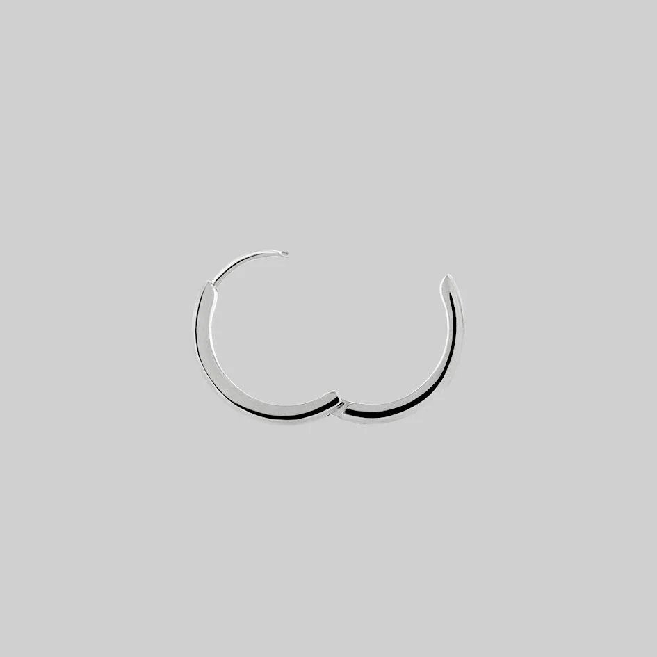 The Chunky Hoops - Silver - Image 4