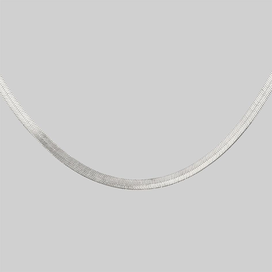 The Herringbone Chain - Silver - Image 3