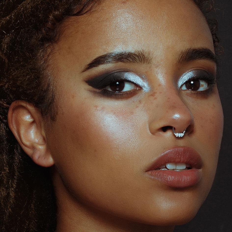 THIEF OF JOY. Opal Silver Clicker Ring - Septum - Image 4